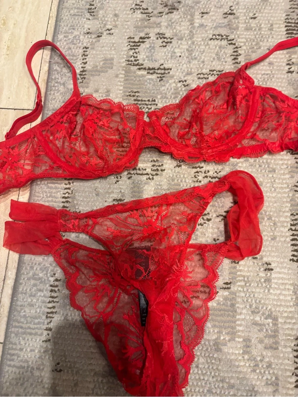 La Perla sheer lace
